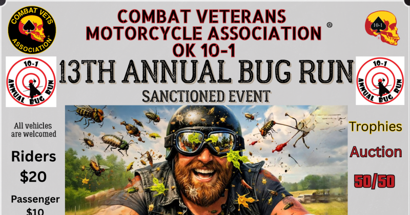 Combat Veterans Motorcycle Association&reg; 13th Annual Bug Run