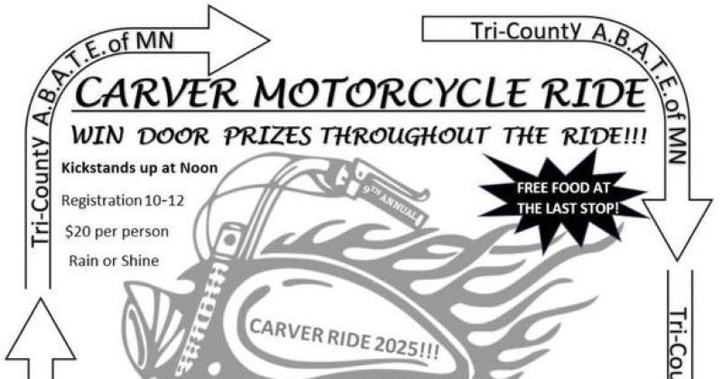 Tri-County ABATE Carver Motorcycle Ride