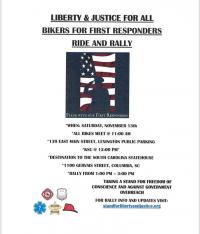 Bikers for First Responders Ride & Rally