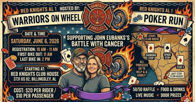 Warriors on Wheels Poker Run