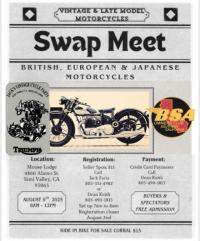 Moose Lodge Parking Lot Swap Meet