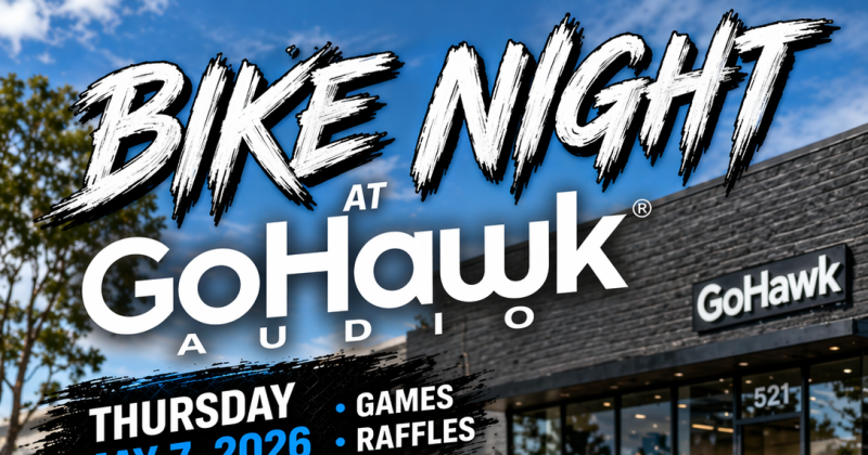 Welcome to the First Ever GoHawk Audio Bike Night! 