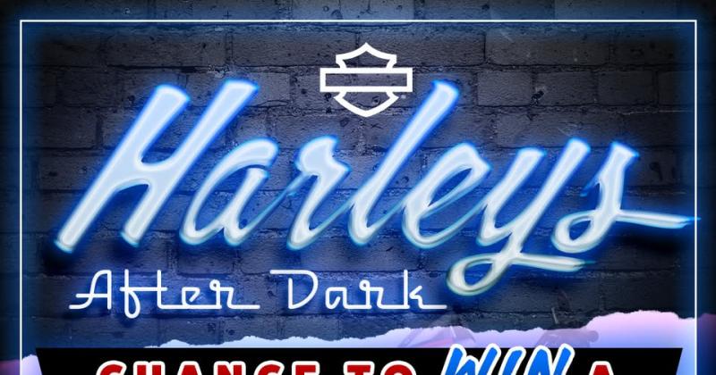 October Harleys After Dark