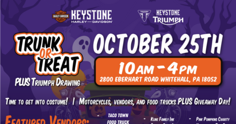 Halloween Event & Triumph Scrambler Giveaway!