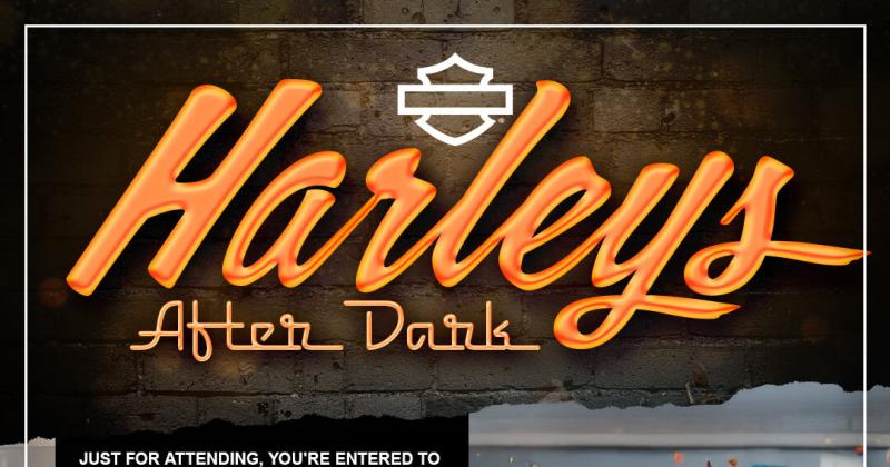 Harleys After Dark at Stars and Stripes Harley-Davidson&reg;