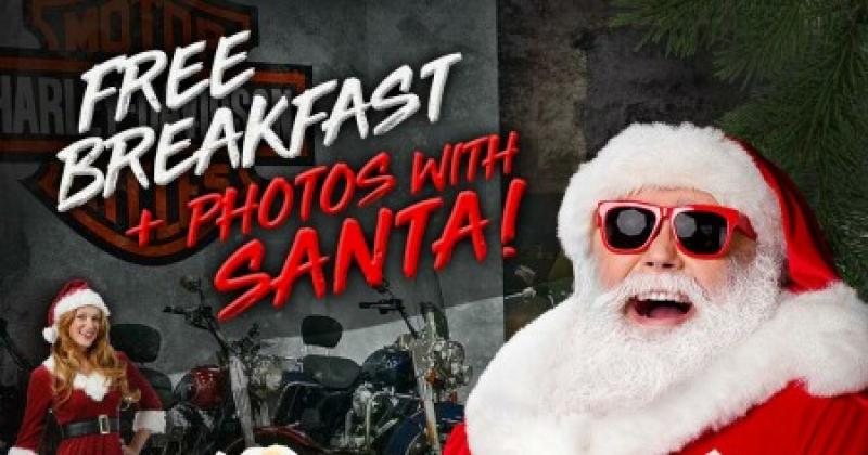 Breakfast with Santa at Volcano Harley-Davidson