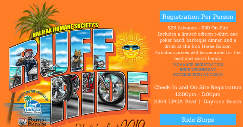 Biketoberfest Ruff Ride Poker Run
