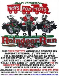 2016 San Angelo Toys for Tots Reindeer Run