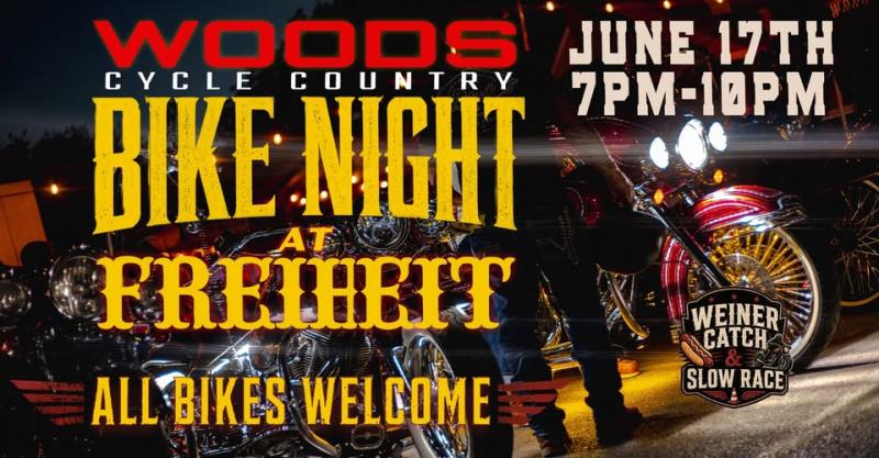 Woods Cycle Country's Freiheit Bike Night
