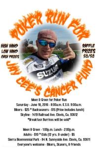 Poker Run For Jay Cee