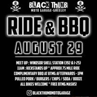 Black Thumb Moto Garage RIDE & BBQ