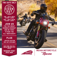 Indian Motorcycle Test Ride and Great Summer Cookout