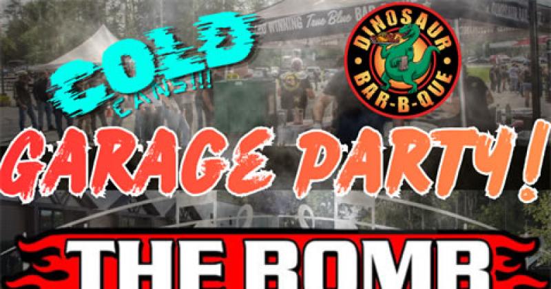 GARAGE PARTY with THE BOMB at H-D Utica