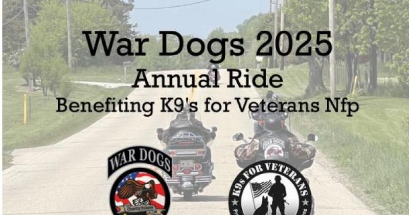 War Dogs Ride for K9's for Veterans NFP
