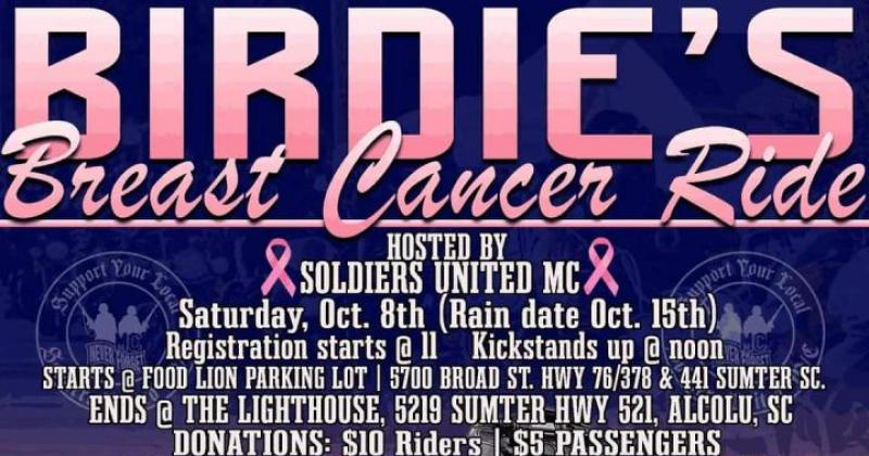 Birdie's Breast Cancer Ride (11th Anniversary)