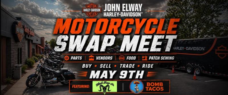 John Elway Harley-Davidson Spring Motorcycle Swap Meet