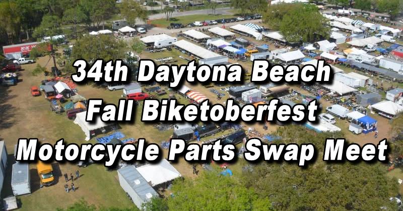 34th Daytona Beach Fall Biketoberfest Motorcycle Parts Swap Meet