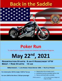 Back in the Saddle Poker Run