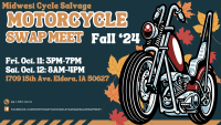 Midwest Cycle Salvage Motorcycle Swap Meet Fall 2024