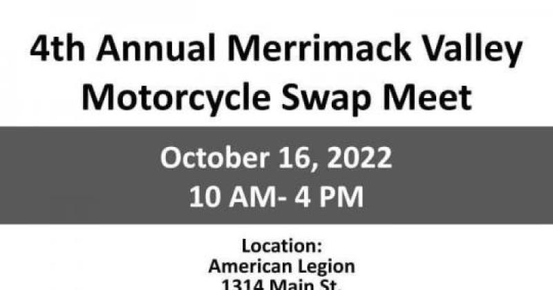 Merrimack Valley 2022 Motorcycle Swap Meet
