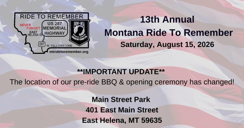 13th Annual Montana Ride
