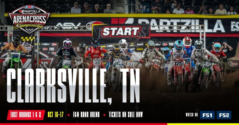 Partzilla Arenacross - Rounds 1 & 2 - Clarksville, TN