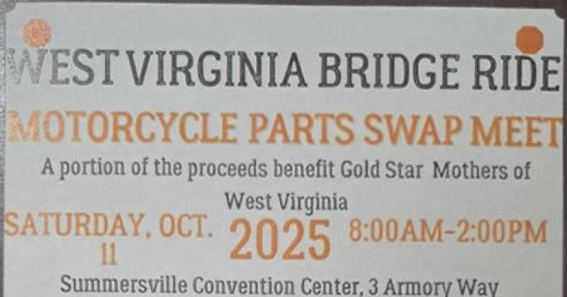 West Virginia Bridge Ride Swap Meet