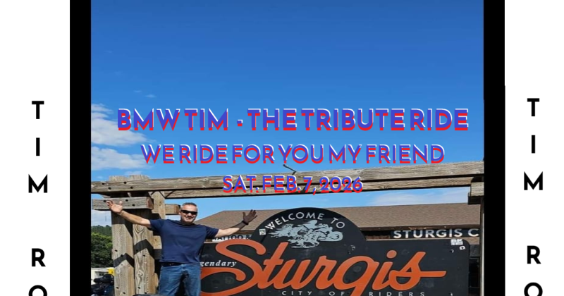 Motorcycle Help Wanted - The BMW Tim Rodebaugh Tribute Open Ride