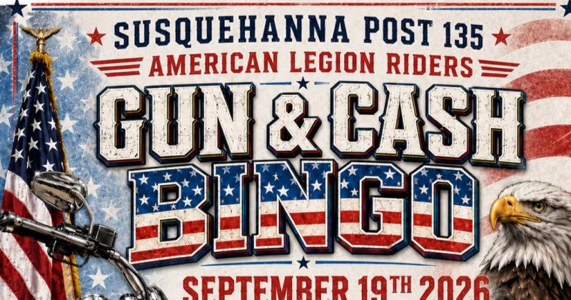 American Legion Riders Post 135 Gun and Cash Bingo