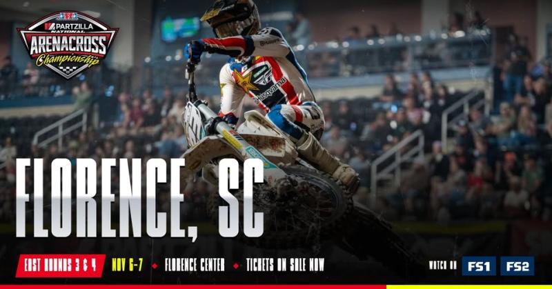 Partzilla Arenacross - Rounds 3 & 4 - Florence, SC 