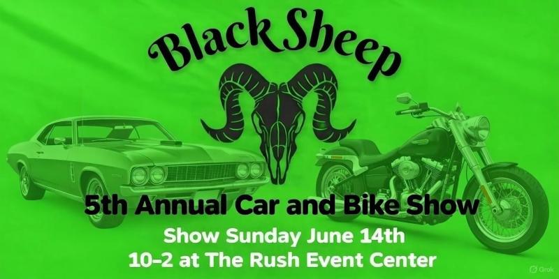 5th Annual Black Sheep Co Car and Bike Show