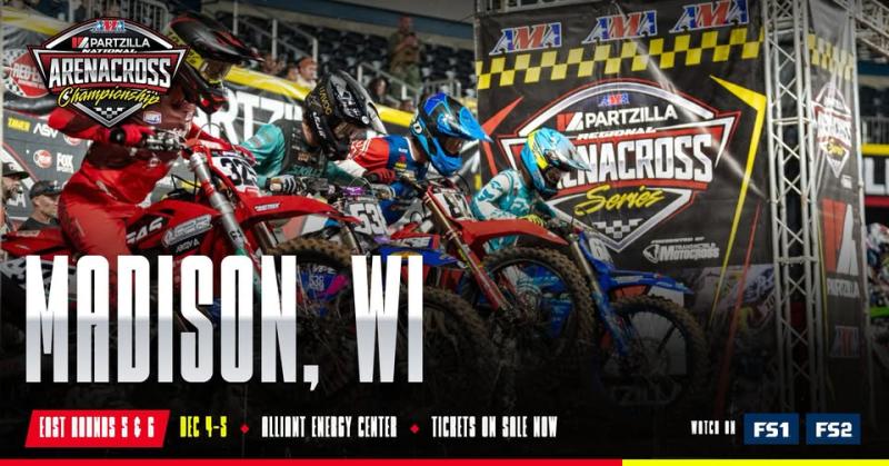 Partzilla Arenacross - Rounds 5 & 6 - Madison, WI