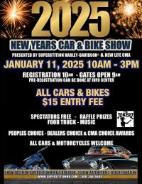 New Year's Car & Bike Show Presented by SHD & New Life CMA