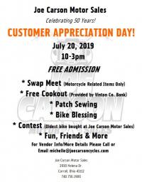 50th Anniversary Celebration/Customer Appreciation Day