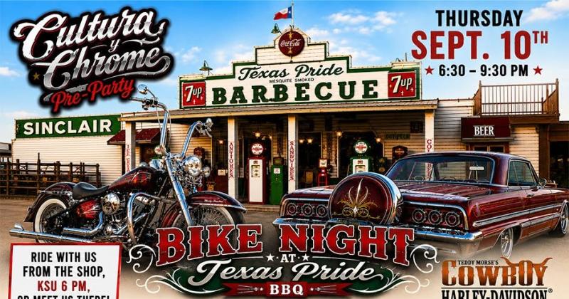 Bike Night at Texas Pride BBQ