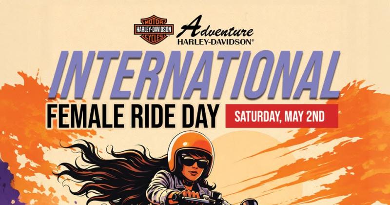 International Female Ride Day with Adventure Harley-Davidson
