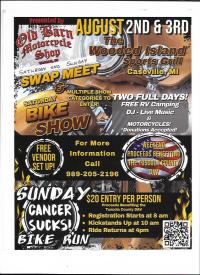 Motorcycle Swap Meet & Bike Show-Caseville, MI