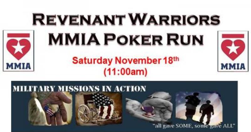 Revenant Warriors MMIA Poker Run