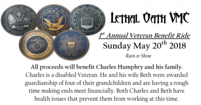 1st Annual Veterans Benefit Ride