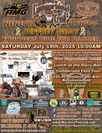 AMG 9th Annual Jeffrey Gray Copperhead Trail KY Founders Ride!