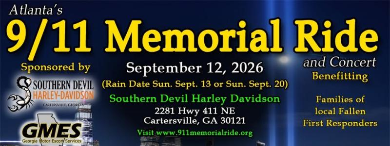 2026 9/11 Memorial Ride & Concert