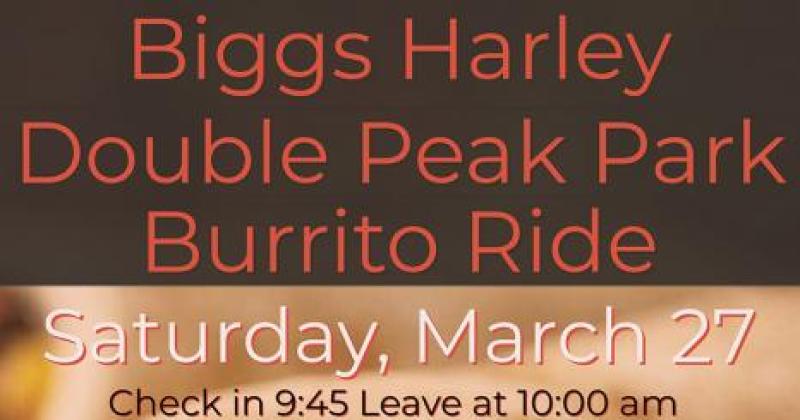 Double Peak Park Burrito Picnic Ride