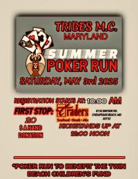 Summer Poker Run by Tribes M.C. Maryland