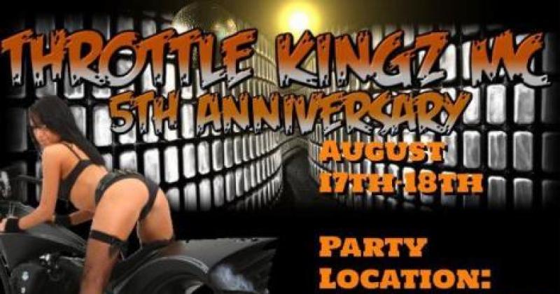 Throttle Kingz MC 5th Anniversary Party
