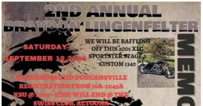 Braydon Lingenfelter Memorial Ride