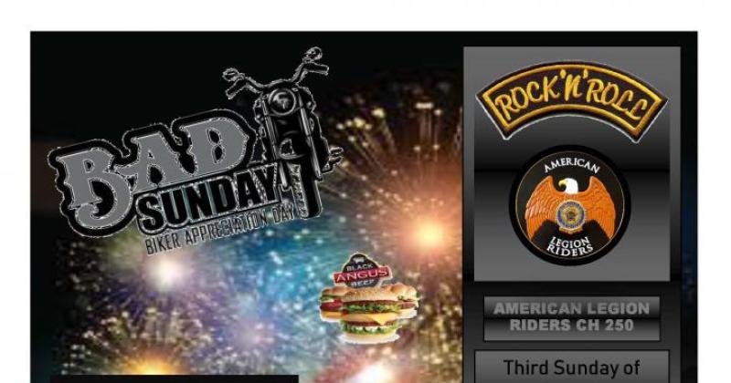 "BAD" Sunday "Biker Appreciation Day"