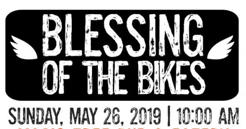 Blessing of the Bikes at Magic Tree Pub