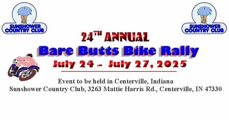 24th Annual Bare Butts Rally