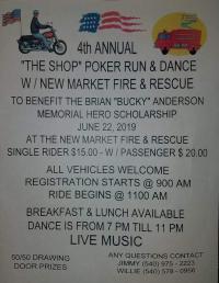 4th Annual “The Shop” Poker Run