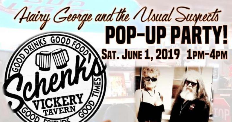 Pop Up Party at Schenk's Vickery Tavern for Ohio Bike Week